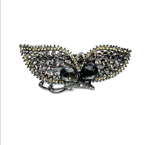 Beautiful Rhinestone Butterfly and Bow hair Clips main image 4